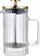 French press Klausberg KB-7760, 0.60L, xham borosilikat, ngjyrë ar