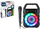 Set karaoke MeMe Music LONDON 612510, me mikrofon, me altoparlant, i zi