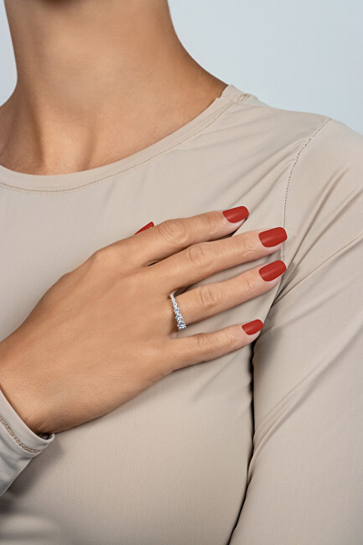 Unazë për femra Brilio Silver RI119W, e argjendtë