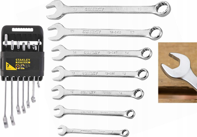 Set çelsash kombinim Stanley FatMax, 7 copë, metalik, argjendtë