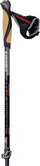 Shkopinj Nordic Walking Masters Training Speed, alumini ALUTECH 7075, 90–130 cm, të zinj