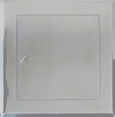 Kapak ventilimi për kuzhinë Black Kitchen Vent, 160mm x 160mm, i zi