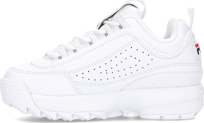 Atlete për kalamaj Fila Disruptor Kids, me shollë të trashë, të bardha