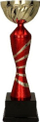 Kupë metalike ORAR RD 7224A, 46.5cm, ar burgundy