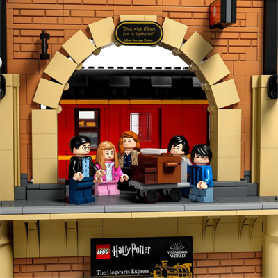 Set LEGO Harry Potter Hogwarts Express Collectors Edition 76405, model koleksionist, tren me platformë 9¾, shumëngjyrësh