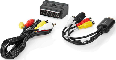 Kapës video USB 2.0 Nedis Video Grabber, RCA në USB, për konvertim VHS në digjital, i zi
