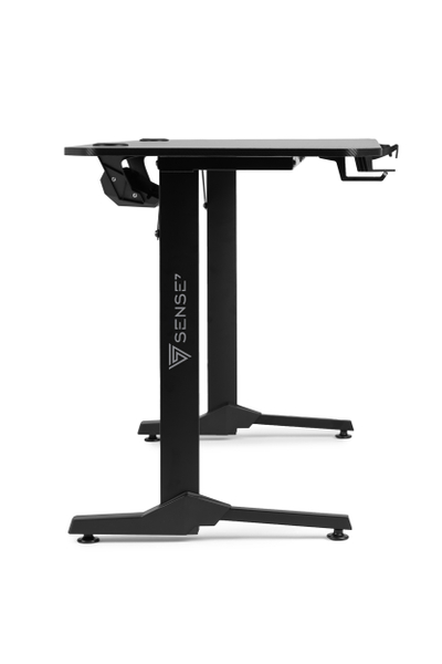 Tavolinë SENSE7 Nomad Basic, 140cm x 60cm, e zezë
