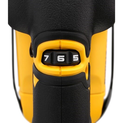 Sharrë orbitale Dewalt DCS334NT, 18V, pa bateri, e verdhë