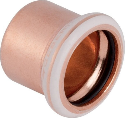 Затворен капак за цевка Geberit Mapress Copper 60234, 22mm, од бакар