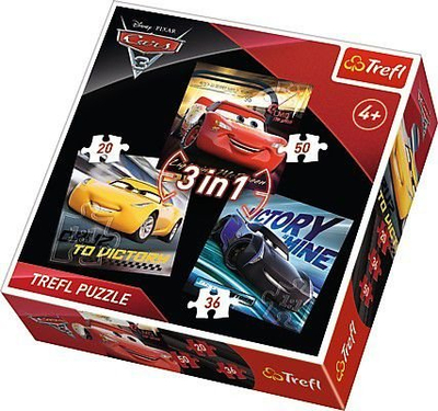 Enigmë Trefl 3in1 Race Legends 34820