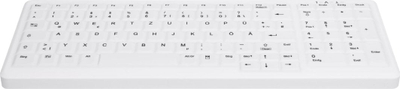 Tastierë Cherry, wireless, FR, e bardhë