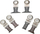 Set tehsh sharre Fein Best of E-Cut Starlock, 6 copa, për dru edhe hekur