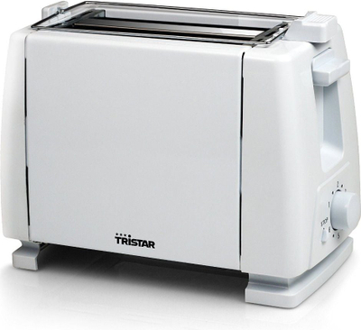 Toaster Tristar BR-1009, 650W, 2 vrima, i bardhë