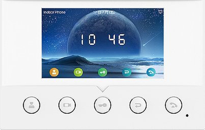 Monitor i brendshëm Fanvil i51W SIP, ekran 4.3", i bardhë