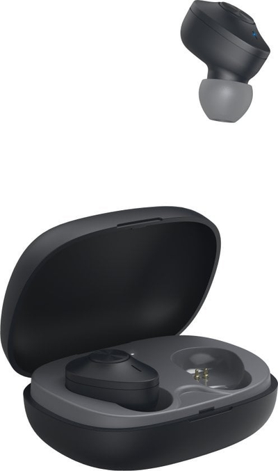 Безжични слушалки Freedom Buddy, Bluetooth, Bass Boost, црни