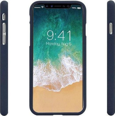 Këllëf telefoni Mercury Premium Soft Xiaomi Mi 11 Lite, silikon TPU, mat, blu e errët