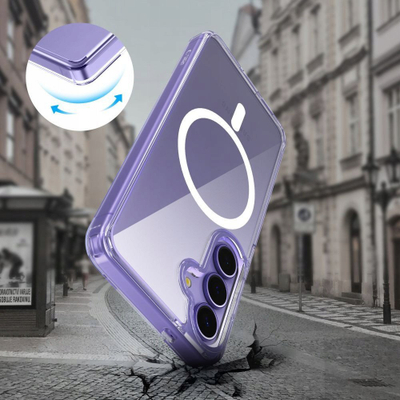 Mbulesë silikoni Tech-Protect për Samsung Galaxy S25 Edge, TPU i butë, e tejdukshme