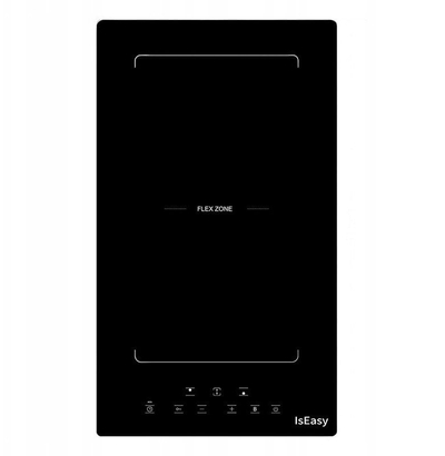 Индукциска плоча IsEasy LI2V 15 Unplugged, 3400W, 9 нивоа на моќност, црна
