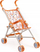 Karrocë për kukulla Djeco, palosëse, për kukulla 30–36 cm, shumëngjyrëshe