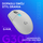 Maus gaming Logitech G305 X Superlight, pa tela, HERO 44K, i bardhë