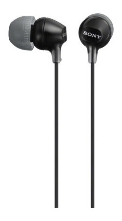 Kufje Sony MDR-EX15LPB, të zeza