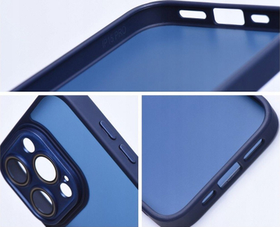 Mbulesë telefoni VARIETE për iPhone 16 Pro, mbrojtëse, blu navy