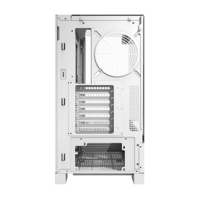 Kuti kompjuteri Darkflash DY450, ATX, xham i tejdukshëm, e bardhë