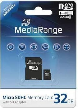 Kartelë MediaRange MicroSDHC (MR959), Class 10