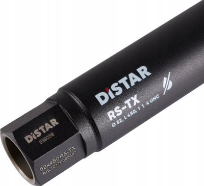 Freza diamant për beton Distar RS TX, 52 mm, 450 mm, 1 1/4" UNC