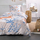 Set mbulesë jorgani Univers Décor Happy Unicorn, 140 x 200 cm, 100% pambuk, shumëngjyrësh