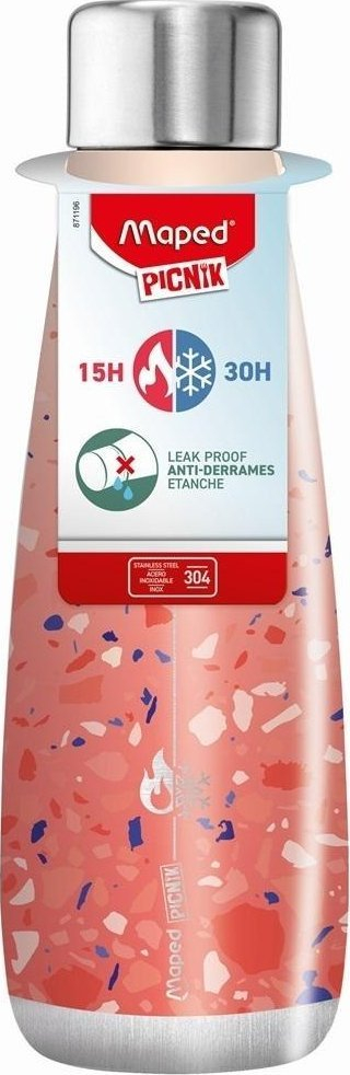 Shishe termike Maped PICNIK Concept Terrazzo, 0.5L, çelik inox, shumëngjyrëshe