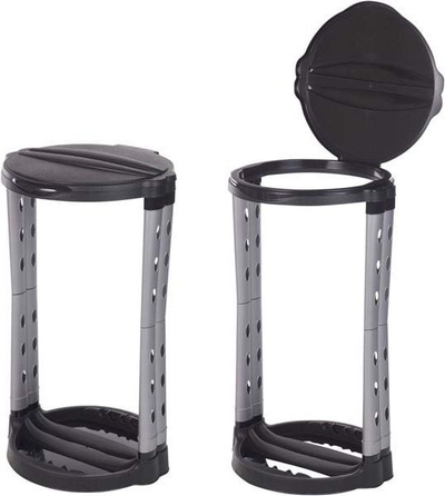 Канта за ѓубре Koo Professional Black, 120L, преклопна, црна