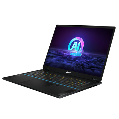 Laptop MSI Stealth 18 AI Studio A1VHG, 18\", 4K, Intel U9-185H, 32GB RAM, 2TB SSD, RTX 4080, i zi