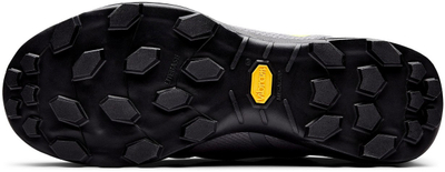 Këpucë trail për goca Craft Ocrxctm Vibram Elite, shollë Vibram Megagrip, gri me të verdhë
