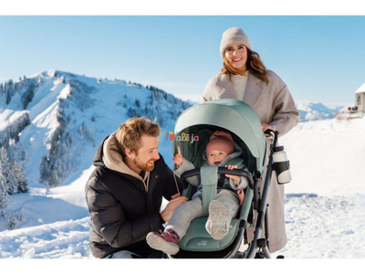 Karrocë sportive BRITAX Smile 5Z, me rrota gome, ngjyra Atlantic Green