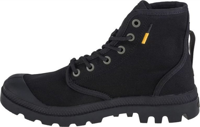 Këpucë Palladium Pampa Hi HTG Supply U 77356-001-M, material tekstil, shollë gome, të zeza