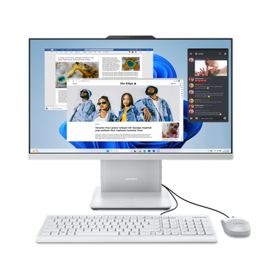Kompjuter All in One Lenovo IdeaCentre AIO 24IRH9, 23.8" FHD, Intel Core i5, 16GB RAM, i bardhë