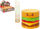 Lodër magjike spring Mz Import Hamburger, plastikë, dizajn shumëngjyrësh