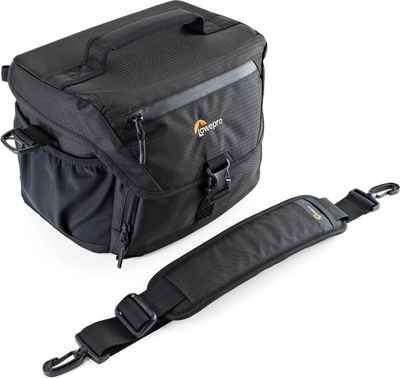Фотографска торба Lowepro Nova 180 AW II, за DSLR, отпорна на временски услови, црна