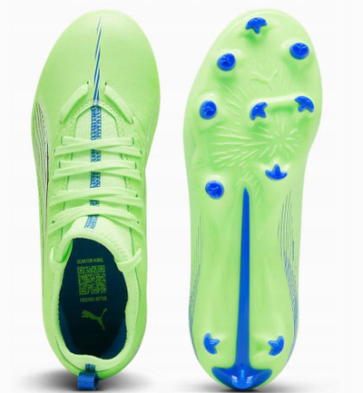 Детски фудбалски копачки Puma Ultra Match FG AG, за природна и вештачка трева, шарени