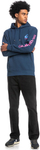 Duks Quiksilver Omnilogohood Comfort Fit, i kaltër