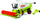 Lodër kombajnë Bruder Claas Lexion 480, Grain Harvester, plastike, shumëngjyrëshe