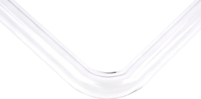 Tub xhami për ftohje me ujë Alphacool HardTube 16/11mm, kënd 90°, transparent