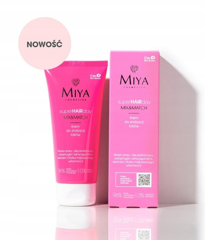 Krem flokësh Miya SuperHAIRday Curl Styling, për kaçurrela, 100ml