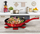 Set tenxheresh dhe tiganësh Berlinger Haus BH-6141, TURBO INDUCTION, seri Burgundy, e kuqe