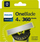 Tehe zëvendsuese Philips OneBlade 360, set me 4 copa, lime green charcoal grey