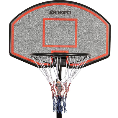 Kosh basketbolli Enero Junior Adjustable, 1.9 2.6m, me rrota, i zi