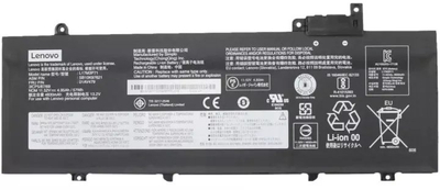 Bateri laptopi Lenovo L18M3PF3, 57Wh, 3 qeliza Li-ion, e zezë