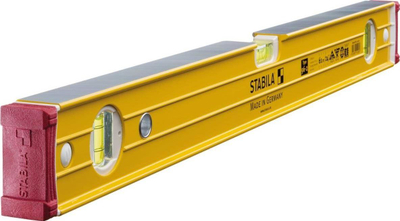 Nivel me flluskë Stabila 96-2, 60cm, metalik, i verdhë
