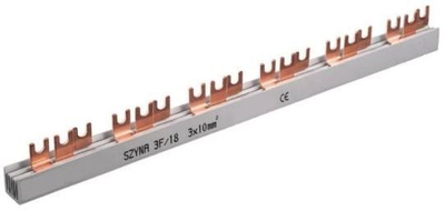 Електричен сврзувачки шинопровод Pawbol 3P S 54, 63A, 10mm², бакар